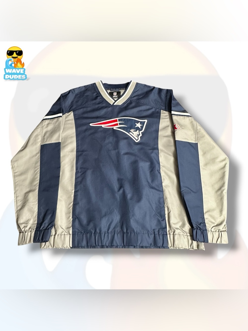 Men’s NFL New England Patriots Pullover Windbreaker
